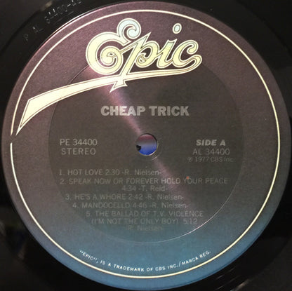 Cheap Trick : Cheap Trick (LP, Album, RE, Ter)
