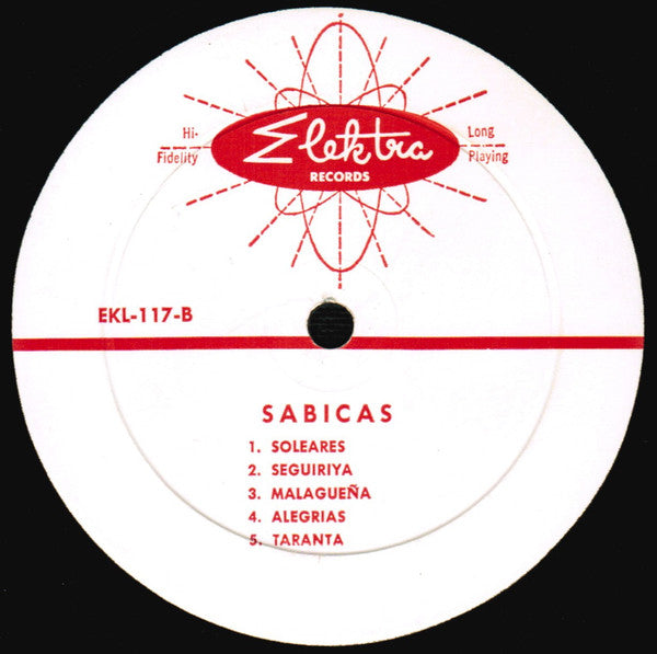 Sabicas : The Greatest Flamenco Guitarist (LP, Album, Mono, 1st)