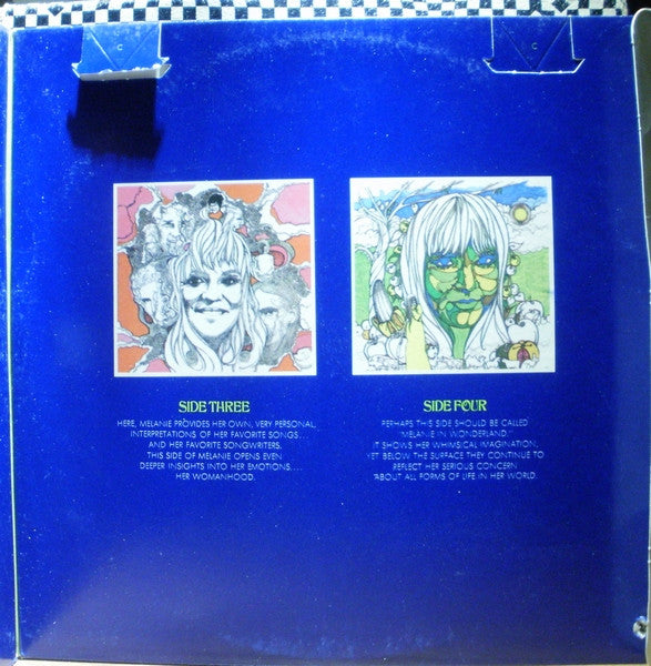 Melanie (2) : Four Sides Of Melanie (2xLP, Comp, Son)