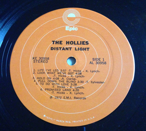The Hollies : Distant Light (LP, Album, RE, Gat)