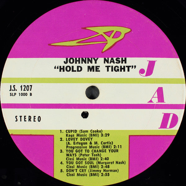 Johnny Nash : Hold Me Tight (LP, Album)