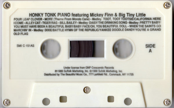 Mickey Finn* & Big Tiny Little* : Honky-Tonk Piano (Cass, Comp)
