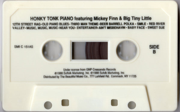 Mickey Finn* & Big Tiny Little* : Honky-Tonk Piano (Cass, Comp)