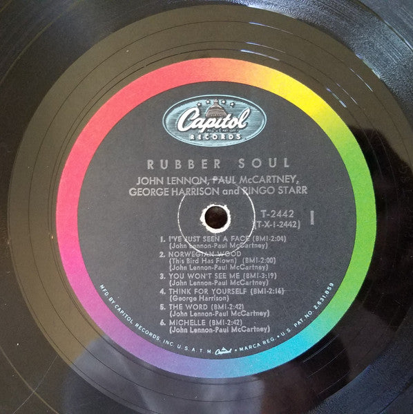 The Beatles - Rubber Soul (LP, Album, Mono) (Very Good Plus (VG+))