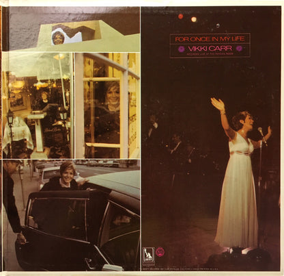 Vikki Carr : For Once In My Life (LP, Album, Gat)