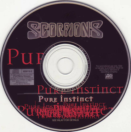 Scorpions : Pure Instinct (CD, Album, Promo)