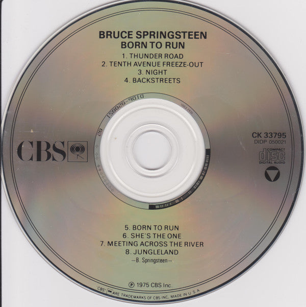 Bruce Springsteen : Born To Run (CD, Album, RE)