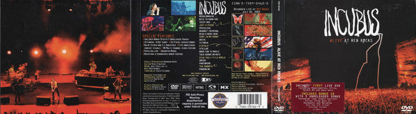 Incubus (2) : Alive At Red Rocks (DVD-V, NTSC + CD)