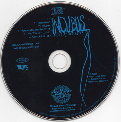 Incubus (2) : Alive At Red Rocks (DVD-V, NTSC + CD)