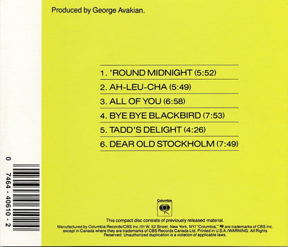 Miles Davis : 'Round About Midnight (CD, Album, RE, RM)