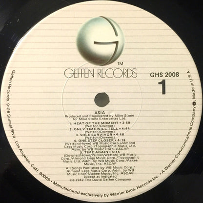 Asia (2) : Asia (LP, Album, Win)