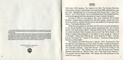 The Doobie Brothers : The Captain And Me (CD, Album, RE, RM)