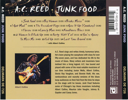 A.C. Reed : Junk Food (CD, Album, RE)