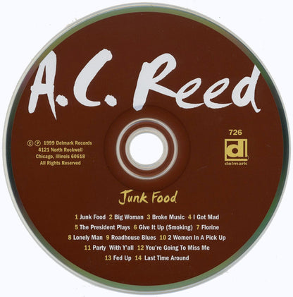 A.C. Reed : Junk Food (CD, Album, RE)