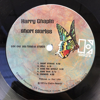 Harry Chapin : Short Stories (LP, Album, San)