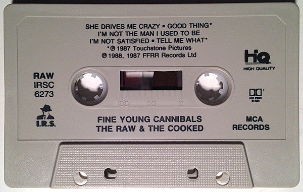 Fine Young Cannibals : The Raw & The Cooked (Cass, Album, Club, CRC)