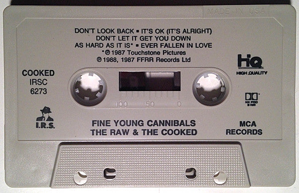 Fine Young Cannibals : The Raw & The Cooked (Cass, Album, Club, CRC)