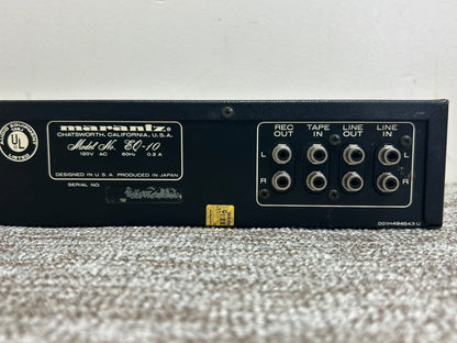 Marantz EQ-10  Stereo Graphic Equalizer * Fully Serviced