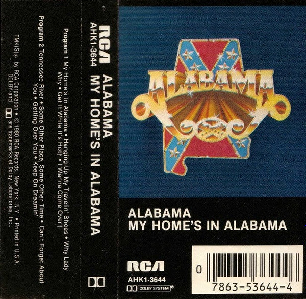 Alabama : My Home's In Alabama (Cass, Album)