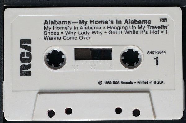 Alabama : My Home's In Alabama (Cass, Album)