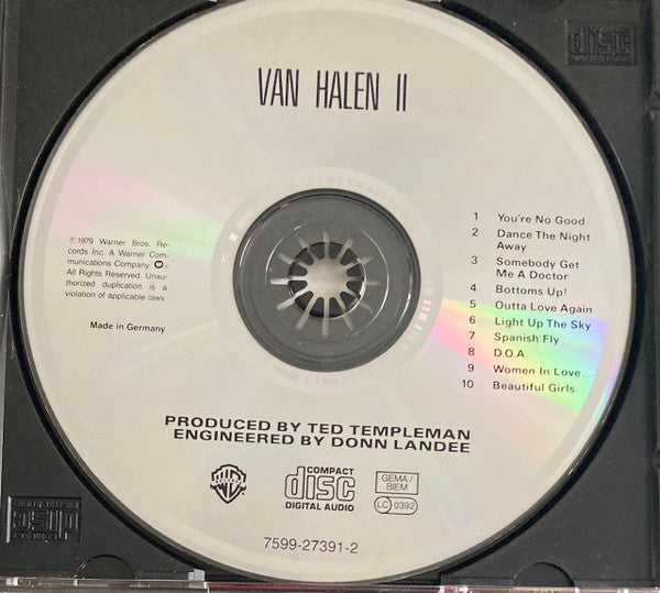 Van Halen : Van Halen II (CD, Album, RE)