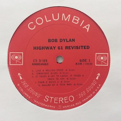 Bob Dylan : Highway 61 Revisited (LP, Album, San)