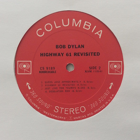 Bob Dylan : Highway 61 Revisited (LP, Album, San)