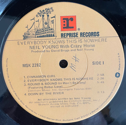 Neil Young With Crazy Horse : Everybody Knows This Is Nowhere (LP, Album, RE, Gat)