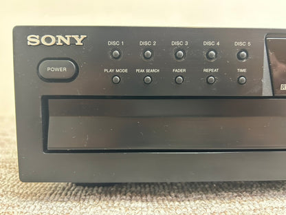 Sony CDP-CE375 CD Carousel * 5 Discs * Remote * Fully Serviced