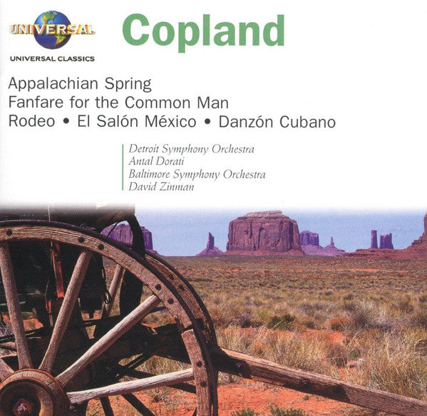 Copland* : Appalachian Spring / Fanfare for The Common Man / Rodeo / El Salón Mexicó / Danzón Cubano (CD, Comp)