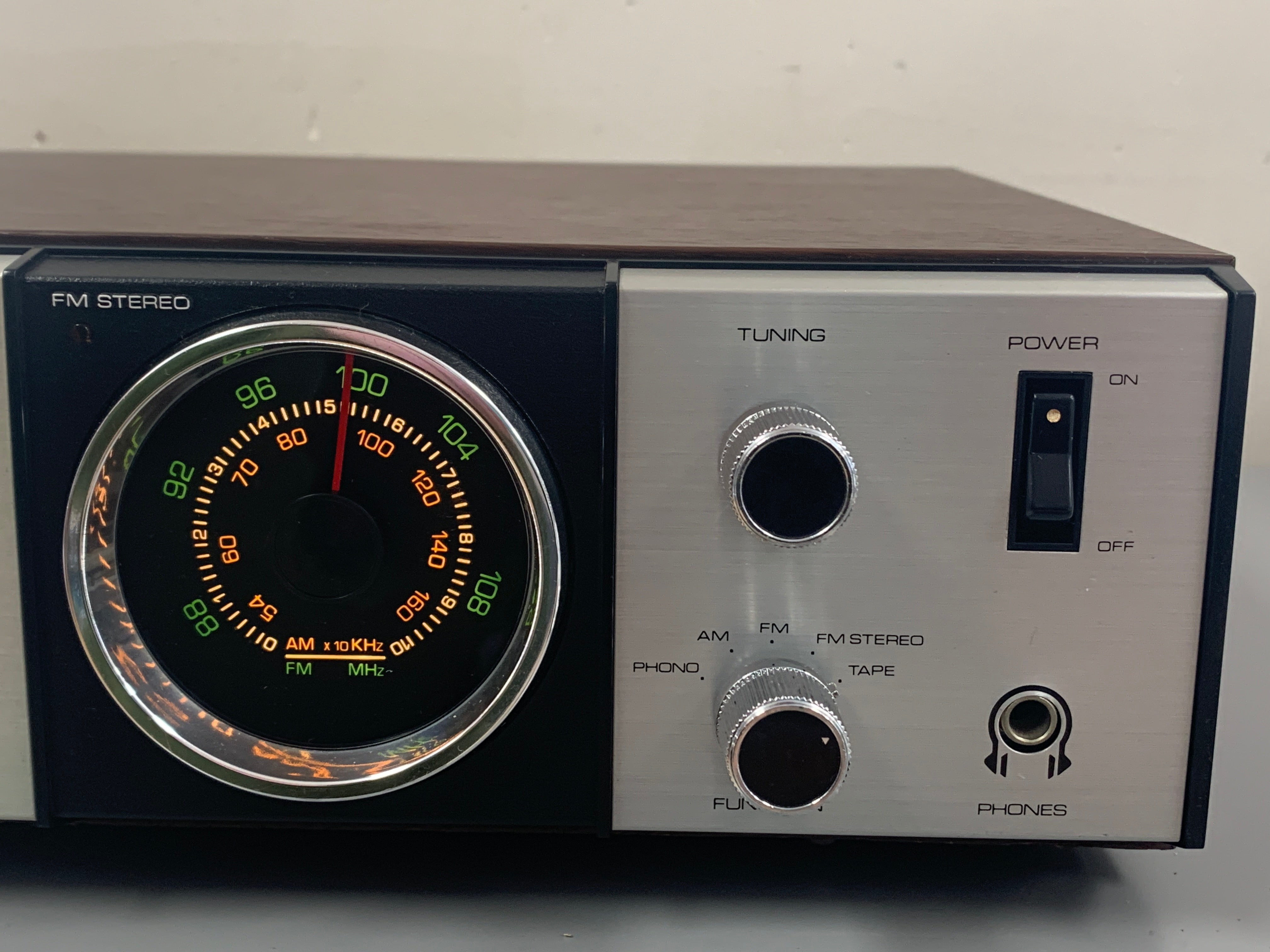 Morse Electro Products T-4210 Stereo Receiver with 8 Track