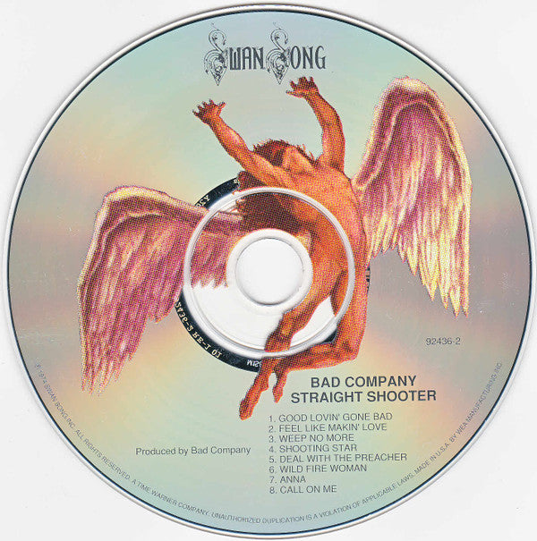 Bad Company (3) : Straight Shooter (CD, Album, RE, RM)