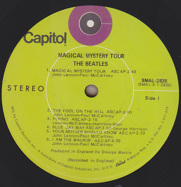 The Beatles : Magical Mystery Tour (LP, Album, RE, Gre)