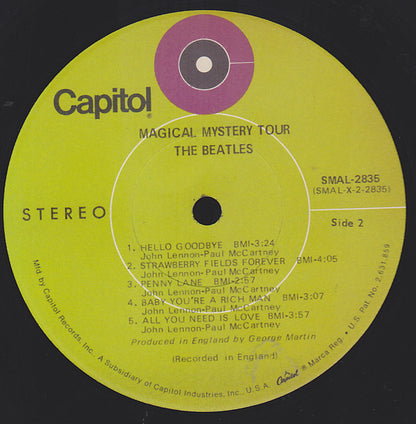 The Beatles : Magical Mystery Tour (LP, Album, RE, Gre)