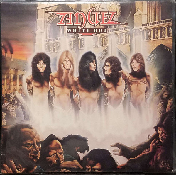 Angel (24) : White Hot (LP, Album, Promo)