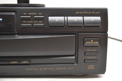 Teac PD-D2700 Cd Changer * 6 Discs * Fully Serviced * New Belts * Remote * Manual