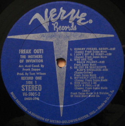 The Mothers Of Invention* : Freak Out! (2xLP, Album, RE)