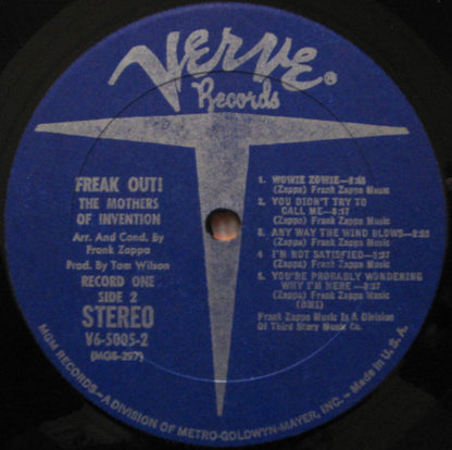 The Mothers Of Invention* : Freak Out! (2xLP, Album, RE)