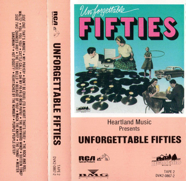 Various : Unforgettable Fifties (Tape 3) (Cass, Comp)