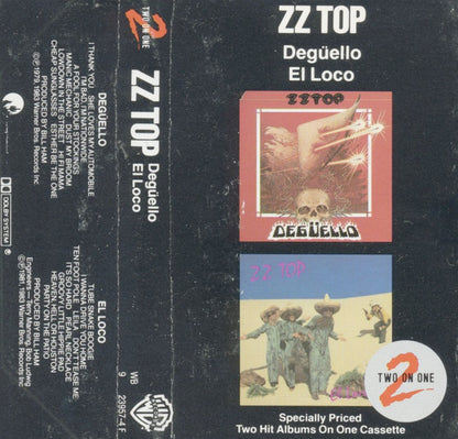 ZZ Top : Degüello / El Loco (Cass, Comp, Dol)