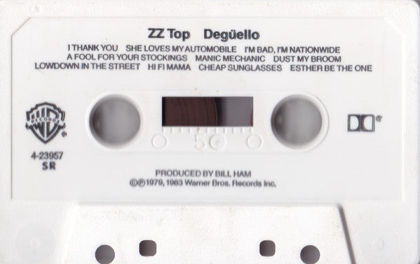 ZZ Top : Degüello / El Loco (Cass, Comp, Dol)