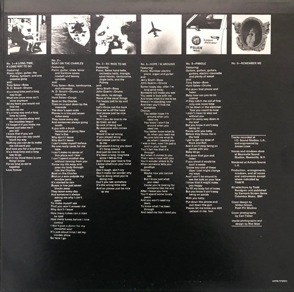 Runt.* : The Ballad Of Todd Rundgren (LP, Album, Ame)