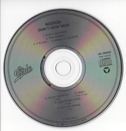 Boston : Don't Look Back (CD, Album, Club, RE, BMG)