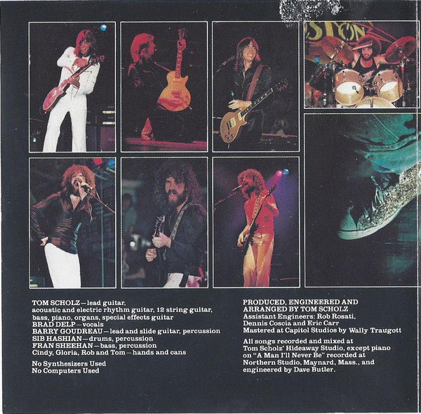 Boston : Don't Look Back (CD, Album, Club, RE, BMG)