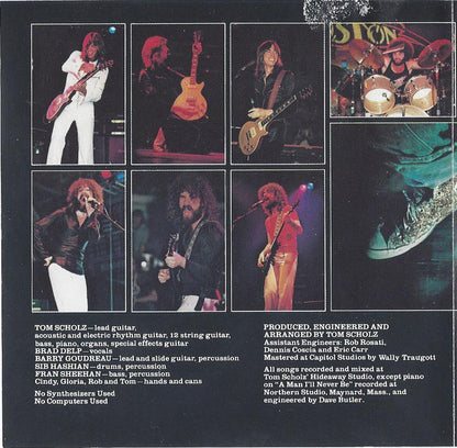 Boston : Don't Look Back (CD, Album, Club, RE, BMG)