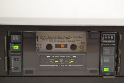 JVC KD-V350J Single Cassette Deck * Fully Serviced * New Belts