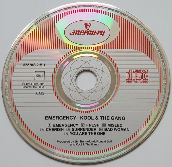 Kool & The Gang : Emergency (CD, Album, Pol)