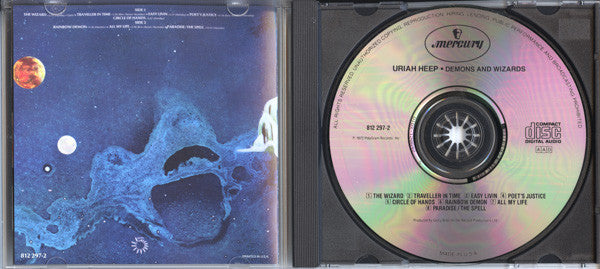 Uriah Heep : Demons And Wizards (CD, Album, RE)