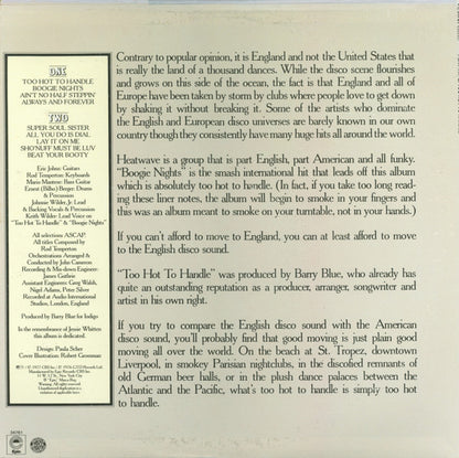 Heatwave : Too Hot To Handle (LP, Album, Ter)