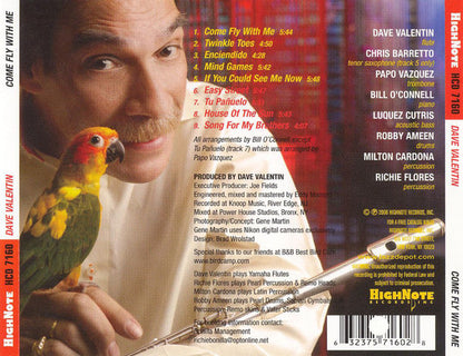 Dave Valentin : Come Fly With Me (CD, Album)